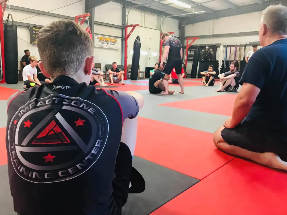 group fitness session